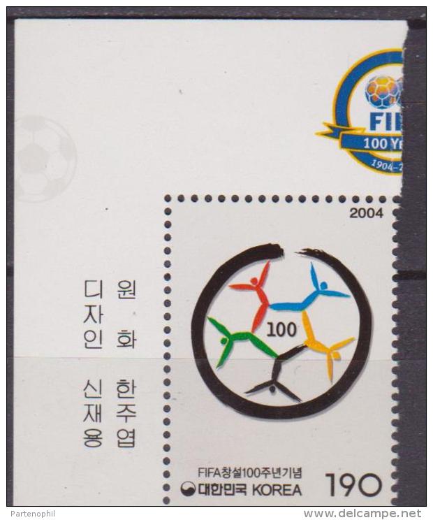 KOREA FIFA  SOCCER / CALCIO / FOOTBALL 1 V. MNH - Neufs