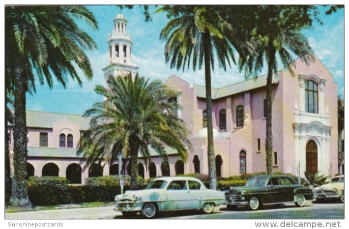 Florida Clearwater Peace Memorial Presbyterian Church 1962 - Clearwater