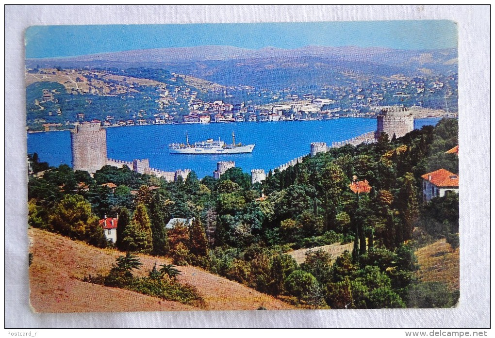 Turkey Istanbul Fortesse And The Bosphorus  A 113 - Turquie