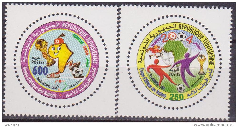 ALGERIA CUP AFRICA SOCCER / CALCIO / FOOTBALL 2 V. MNH - Coppa Delle Nazioni Africane