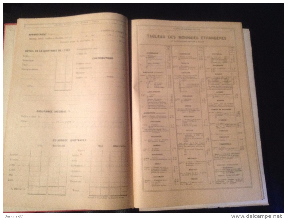 Agenda, Calendrier, Almanach, LES GRANDS MAGASINS DU LOUVRE, PARIS ,1898 - Formato Grande : ...-1900