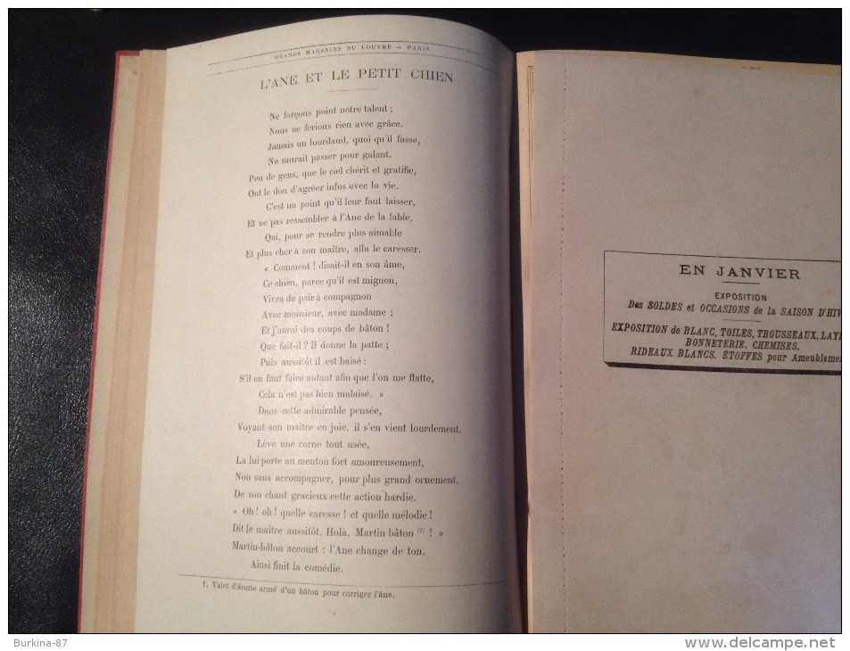 Agenda, Calendrier, Almanach, LES GRANDS MAGASINS DU LOUVRE, PARIS ,1898 - Grand Format : ...-1900