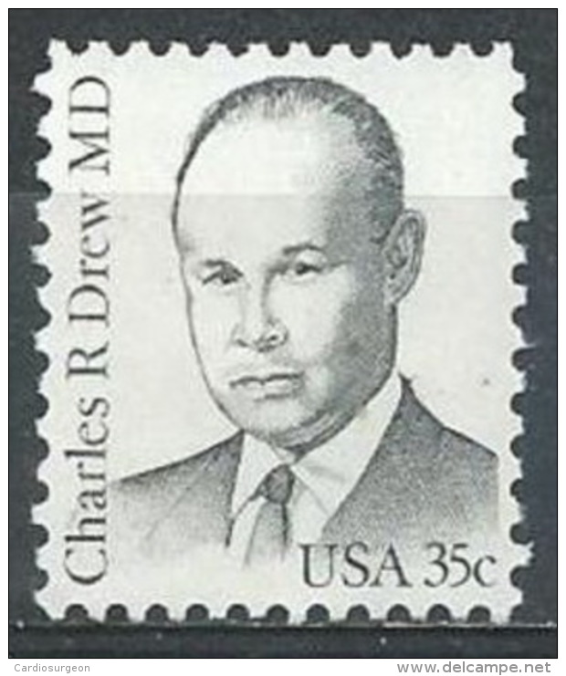 USA 1981 #1490  Charles Drew, Famous People, Physician Doctor Scientist Medicine Health MNH - Nuovi