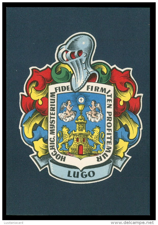 LUGO -    (Ed. Col. Heráldica )   Carte Postale - Lugo