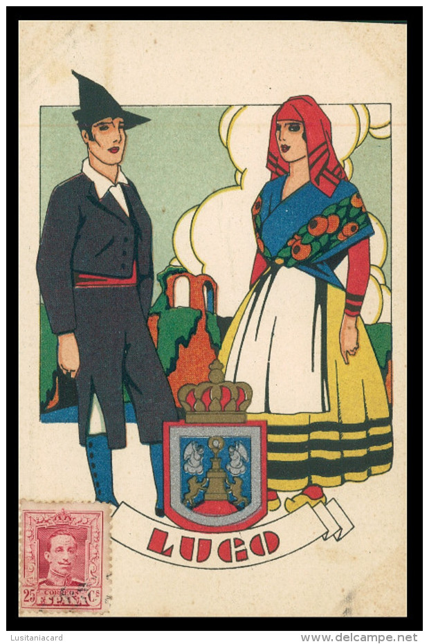 SPAIN - LUGO -       (Ed. Publicaciones Ciagra Nº 29)   Carte Postale - Costumes