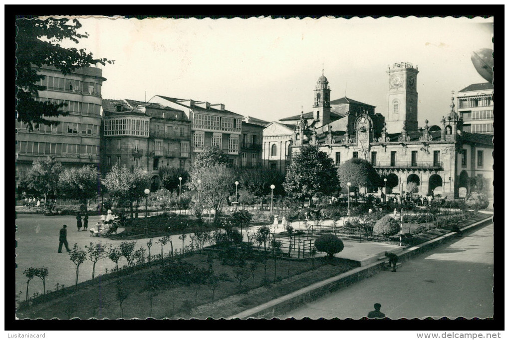 LUGO - Plaza De España ( Nº 209) Carte Postale - Lugo