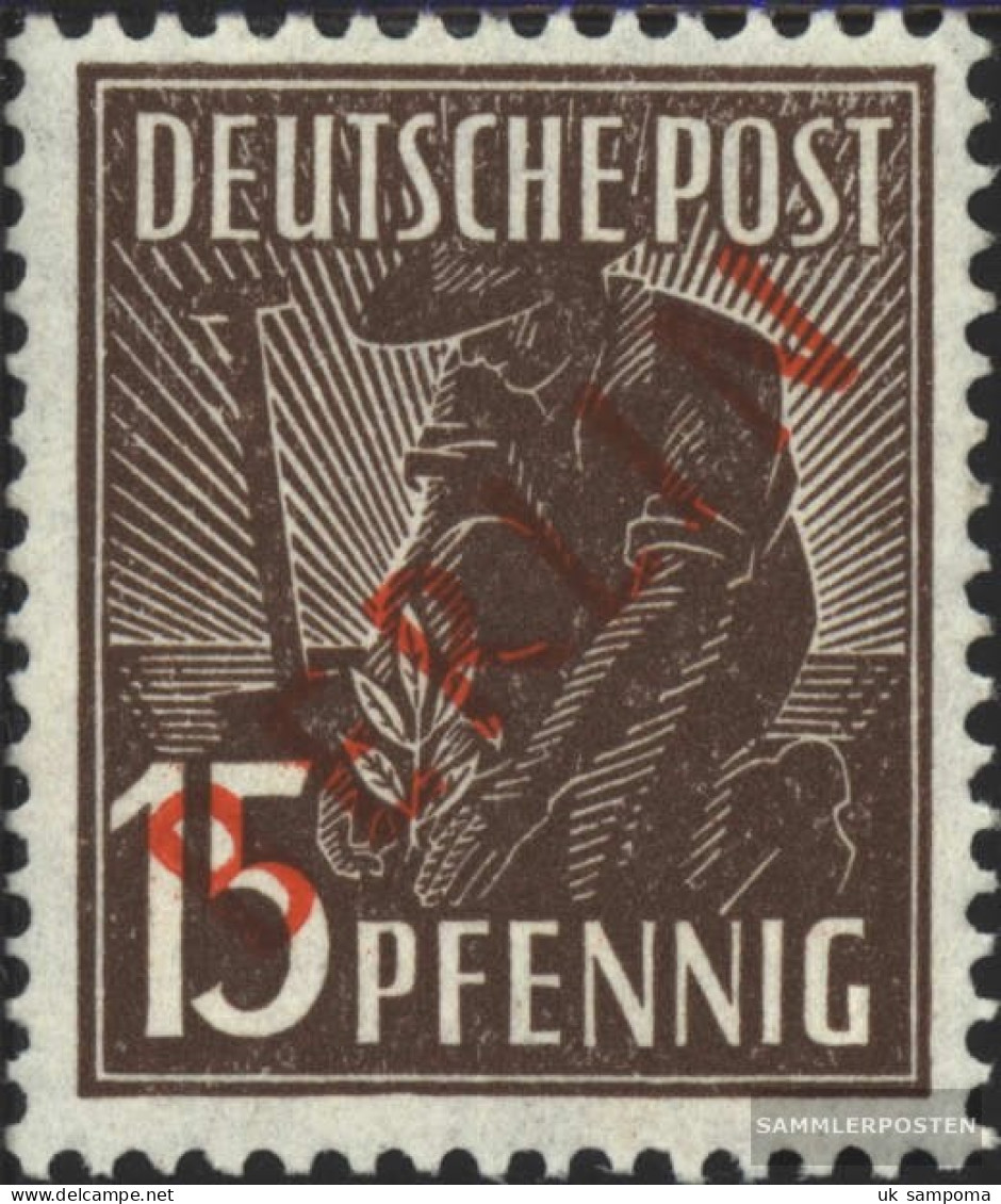 Berlin (West) 25 Tested Unmounted Mint / Never Hinged 1949 Rotaufdruck - Unused Stamps