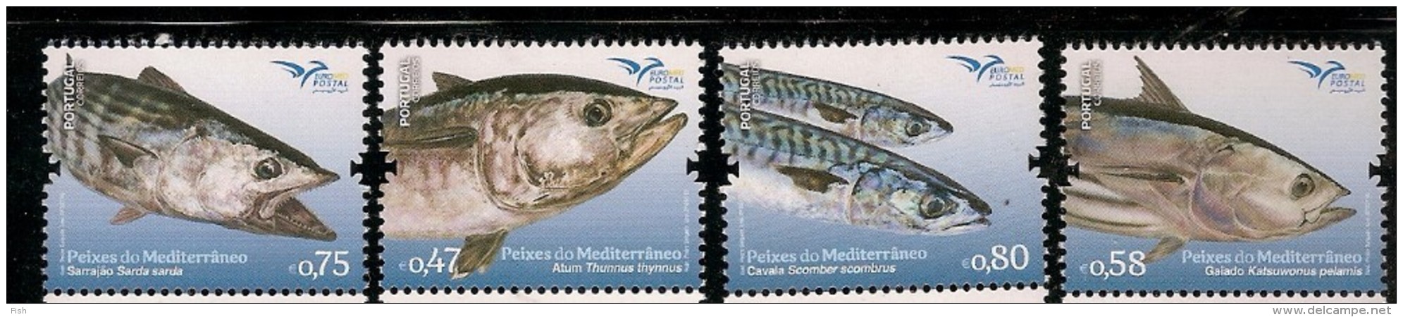 Portugal ** &  Mediterranean Fish 2016 (2) - Pesci