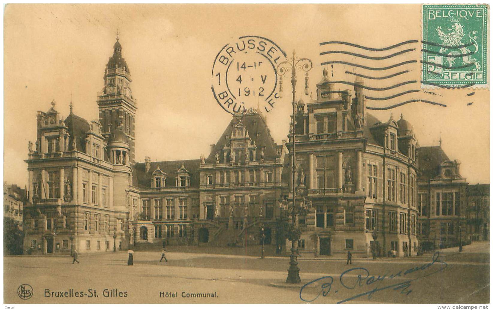 BRUXELLES - St. GILLES - Hôtel Communal - St-Gilles - St-Gillis