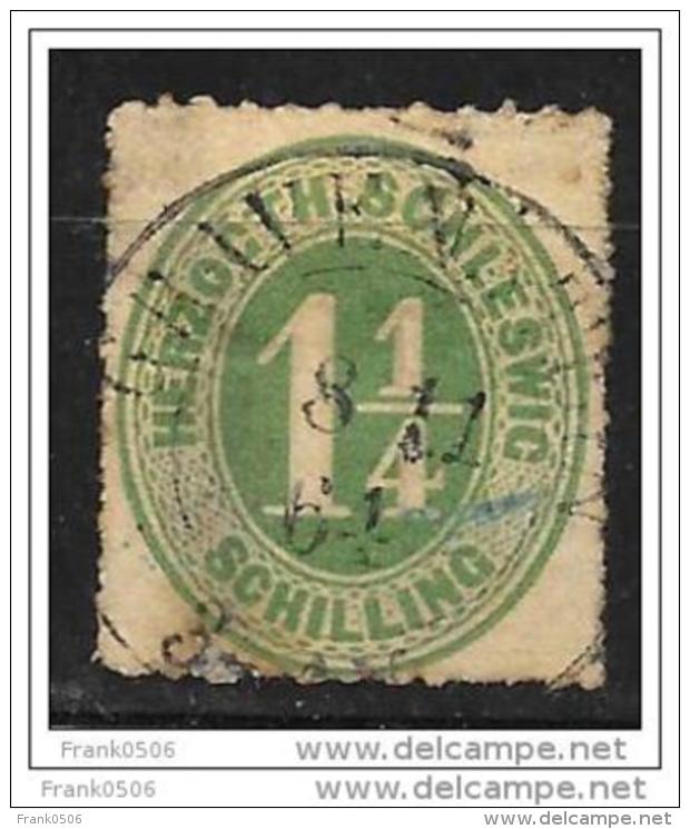 German State 1864, Schleswig-Holstein, 1 1/4s, Used - Schleswig-Holstein