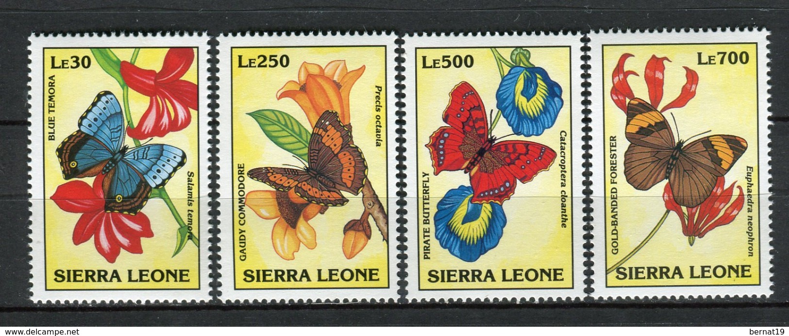 Sierra Leona 1993.  Yvert 1691-94 ** MNH. - Sierra Leone (1961-...)