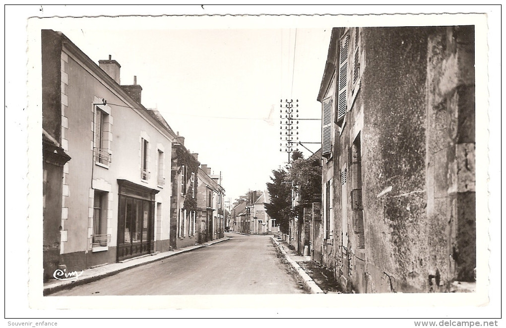 CPA Marchenoir Rue Alphonse Saunier  41 Loir Et Cher - Marchenoir