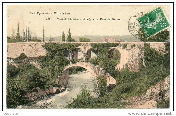 64 - Pyrénées Atlantiques /  Vallée D'Ossau -- ARUDY -- Le Pont De Germe. - Arudy