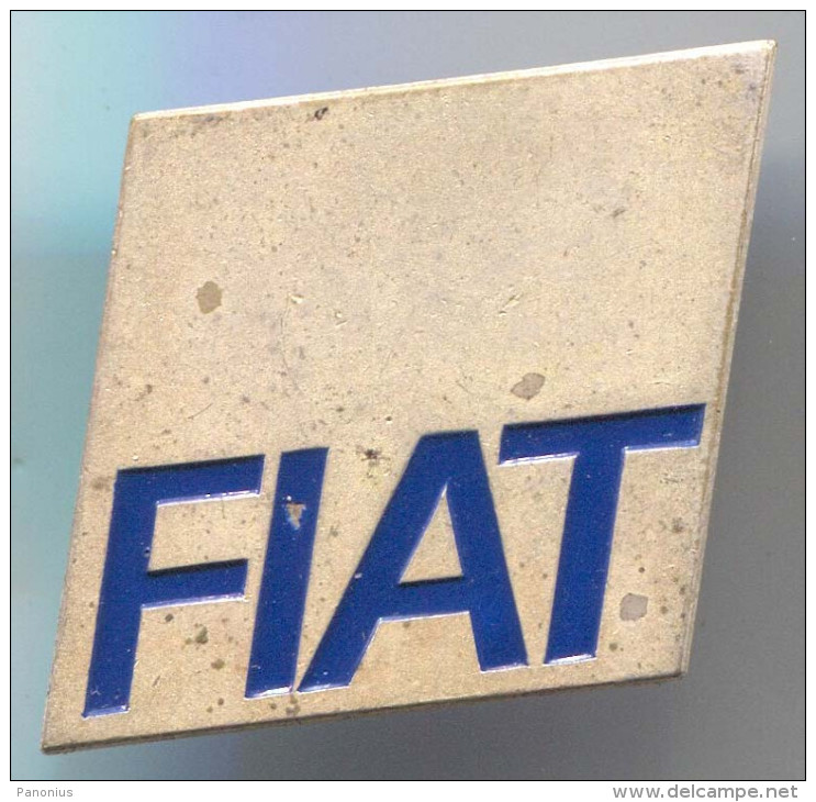 FIAT  - Car Auto Automotive, Truck, Lkw, Vehicle, Vintage Pin, Badge, D 30 X 25 Mm - Fiat