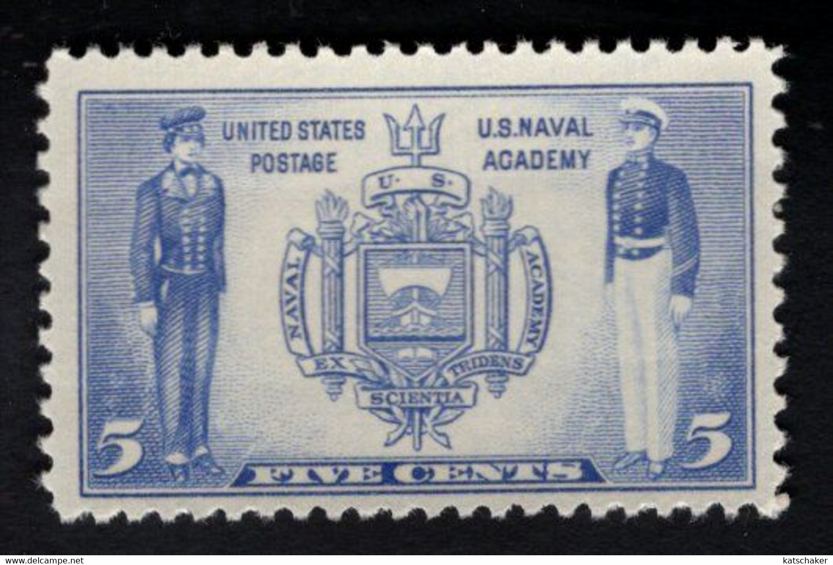 208700434 1937 (XX)  SCOTT 794POSTFRIS MINT NEVER HINGED  Navy - Neufs