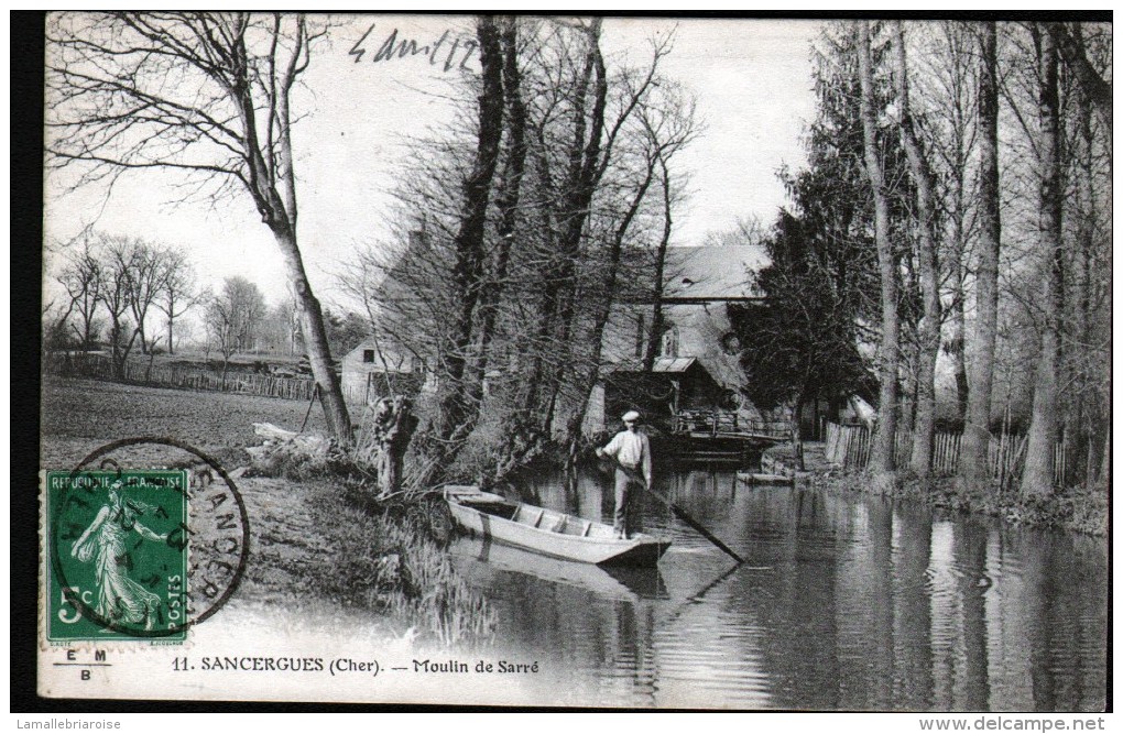 18, SANCERGUES, MOULIN DE SARRE - Sancergues