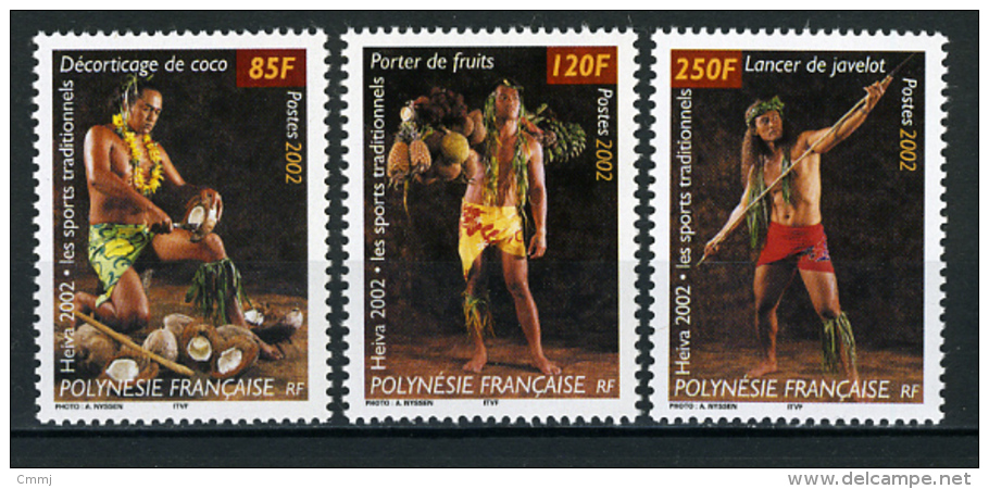 2002 - POLINESIA FRANCESE - FRENCH POLYNESIA - Scott  Nr. 829/831 - NH - ( **) - (K-EA-372270) - Nuevos