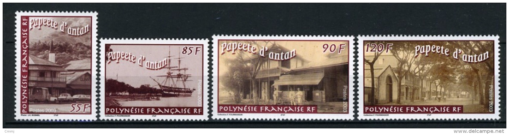 2002 - POLINESIA FRANCESE - FRENCH POLYNESIA - Scott  Nr. 845/848 - NH - ( **) - (K-EA-372270) - Nuovi