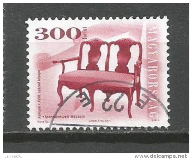 Hungary 2006. Chairs ,used Definitive,high Value - Usado
