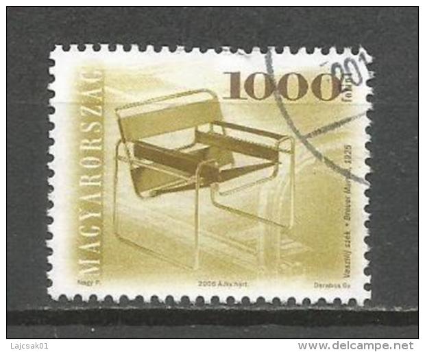 Hungary 2006. Chairs ,used Definitive,high Value 1000 Ft - Usado