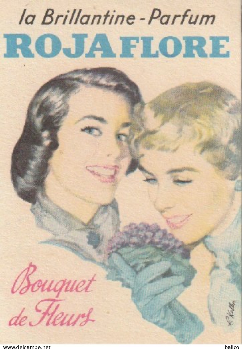Carte Parfumée    Roja Flore   Vague D'Or - Vintage (until 1960)