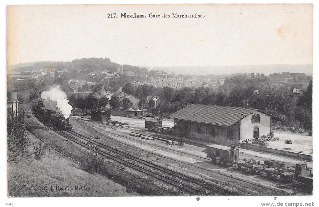 MEULAN - Gare Des Marchandises - TRAIN - Meulan