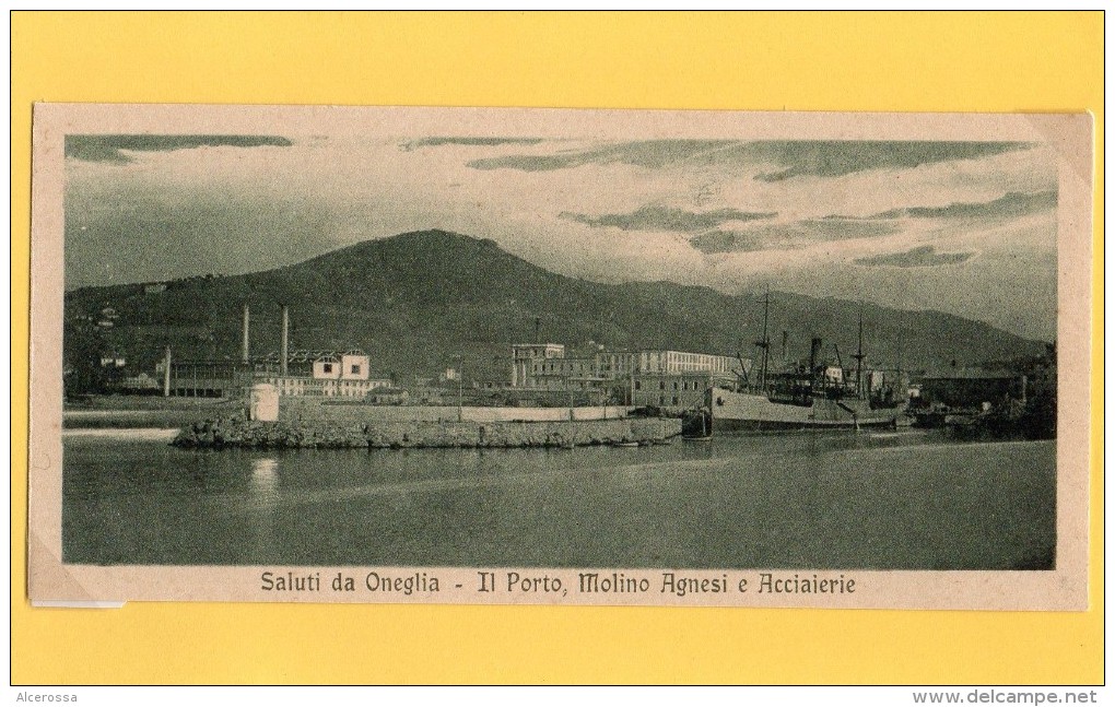 ONEGLIA - IMPERIA CARTOLINA MIGNON - EPOCA 1920  RARA - EDIZ. BERNARDINI - Imperia