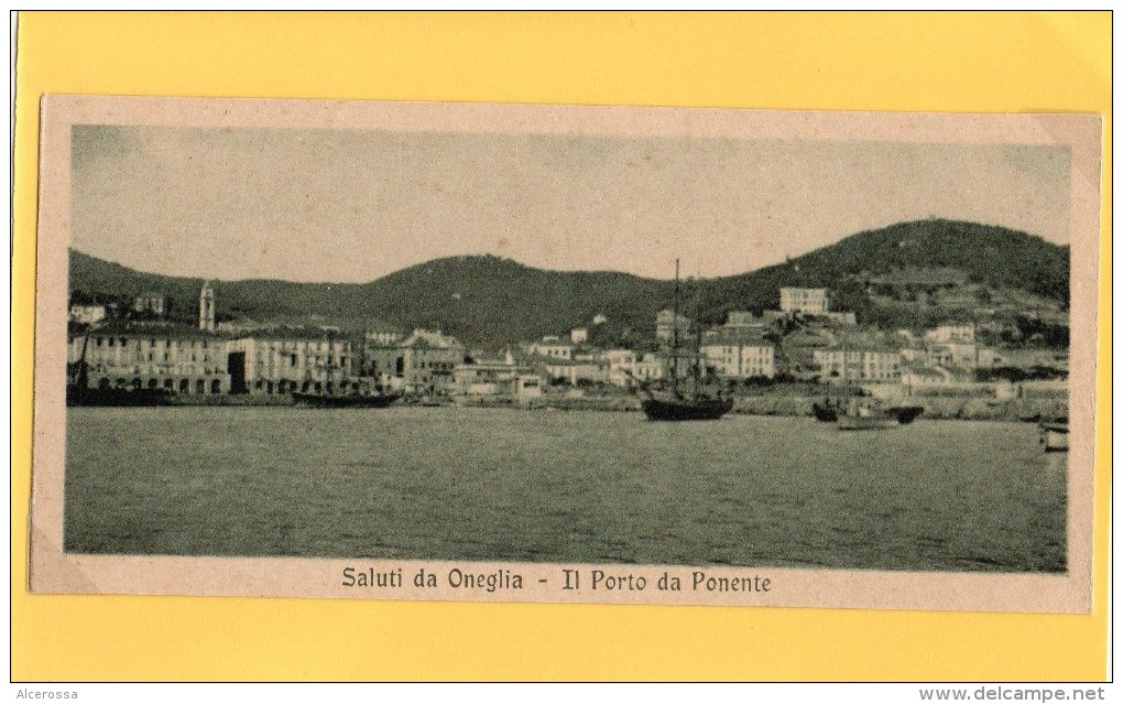 ONEGLIA - IMPERIA CARTOLINA MIGNON - EPOCA 1920  RARA  - EDIZ. BERNARDINI - Imperia