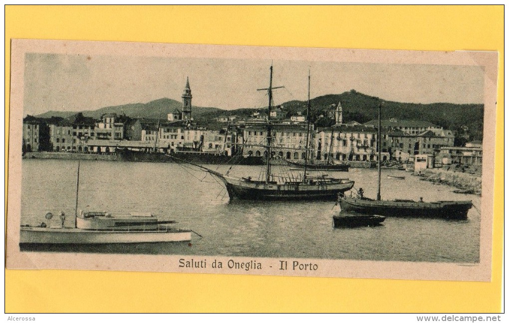 ONEGLIA - IMPERIA CARTOLINA MIGNON - EPOCA 1920  RARA  - EDIZ. BERNARDINI - Imperia