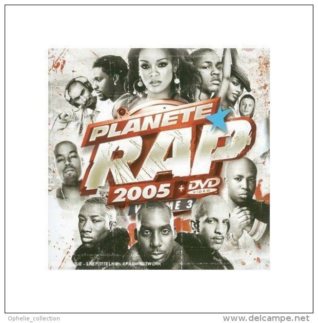 PLANETE RAP 2005 / VOL.3 (+ DVD) COMPILATION RAP - Rap En Hip Hop