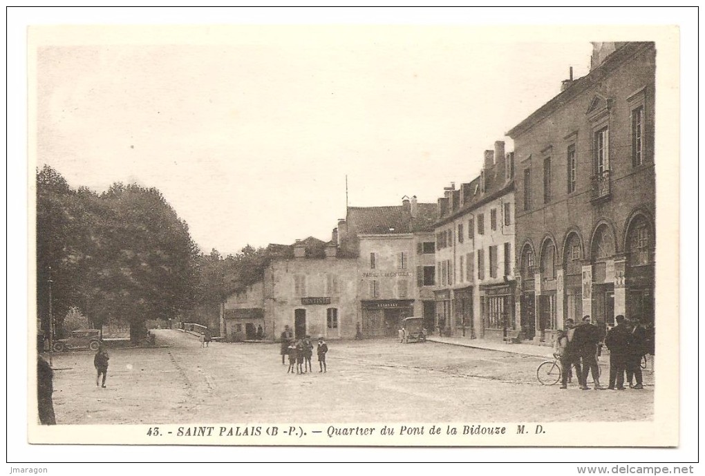 SANT-PALAIS - Quartier Du Pont De La Bidouze - MD 43 - Non Circulée - Tbe - Saint Palais