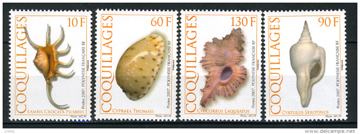 2007 - POLINESIA FRANCESE - FRENCH POLYNESIA - Scott  Nr. 944/947 -  NH - ( **) - (K-EA-372270.2) - Nuovi