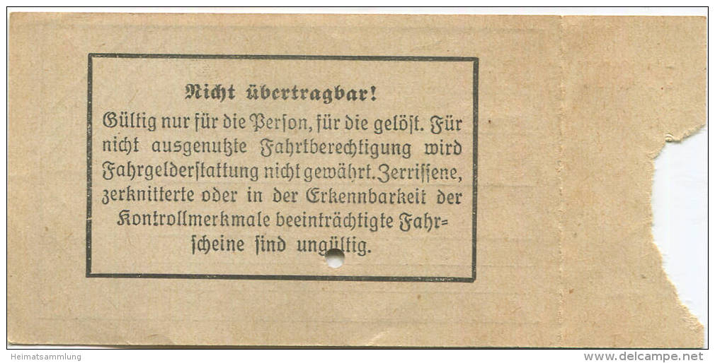 BVG Berlin Köthener Str. 14 - Fahrschein 1934 - Die BVG Das Merk, Berliner Ist Im Verkehr Dein Erster Diener - Europe