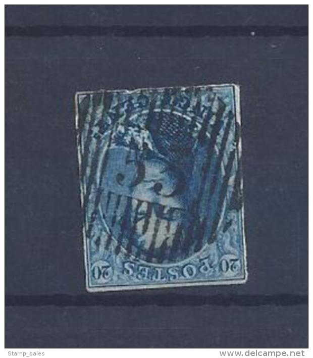 N°11 (ntz) GESTEMPELD D53 Morialme - Postmarks - Lines: Distributions