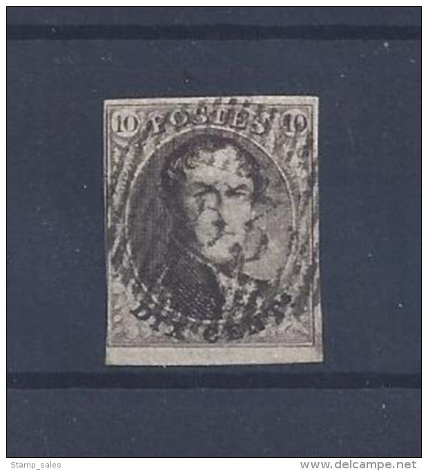 N°10 (ntz) GESTEMPELD D63 Willebroeck - Postmarks - Lines: Distributions