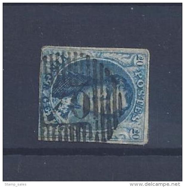 N°11 (ntz) GESTEMPELD D70 Braine-L'Alleud - Postmarks - Lines: Distributions