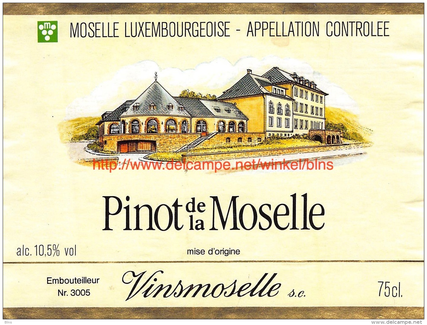 Pinot De La Moselle Vinsmoselle - Other & Unclassified