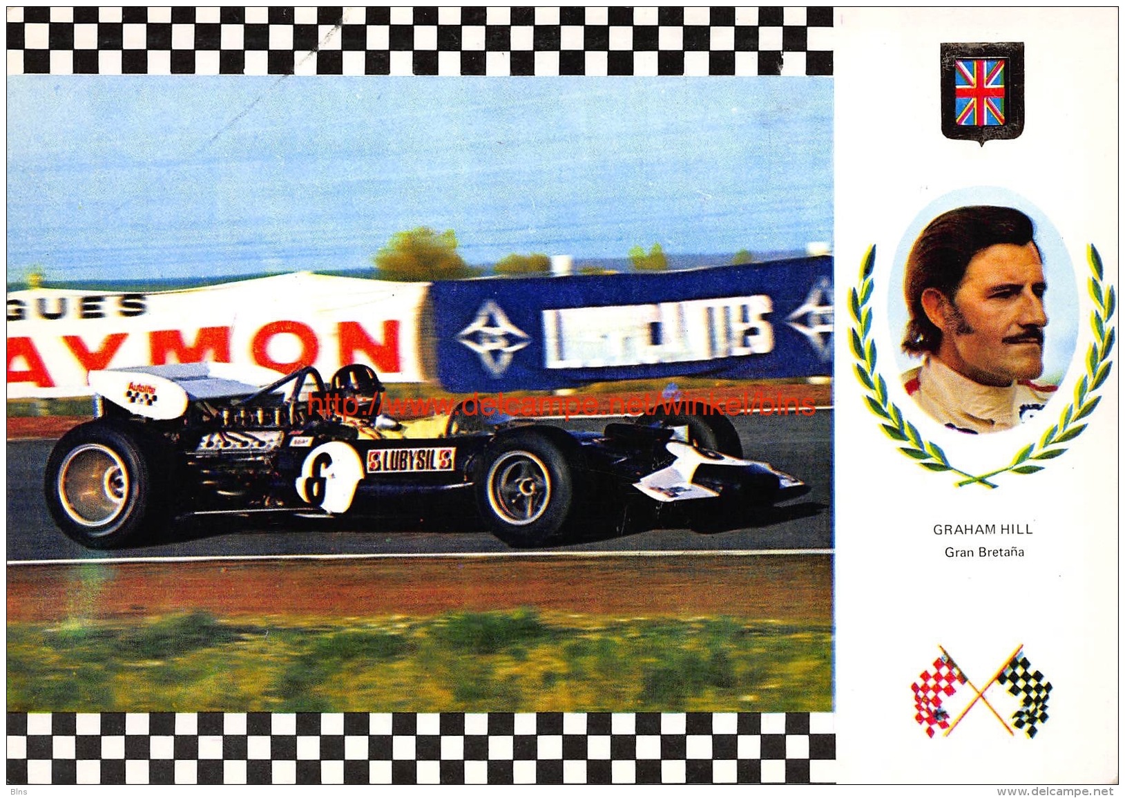 Graham Hill Lotus 49C - Grand Prix / F1