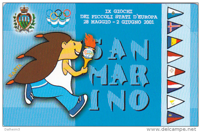 San Marino 2001 - 09K/10K 2001 TA-TD - Sportspiele Der Kleinstaaten Ungebraucht Mint - Saint-Marin