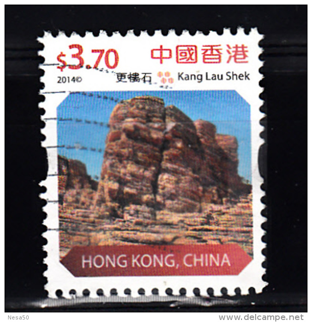 Hong Kong 2014 Mi Nr 1907 Landschap Kang Lau Shek - Used Stamps