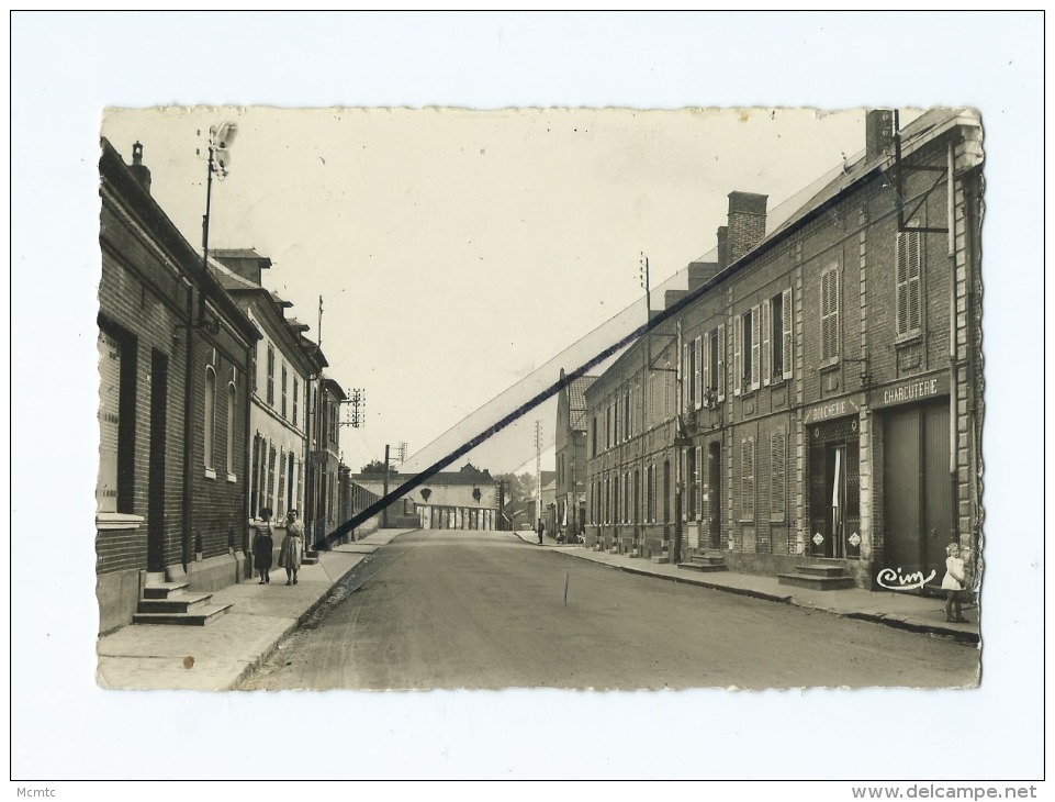 CPSM - Saint Ouen - Rue De La République - Saint Ouen