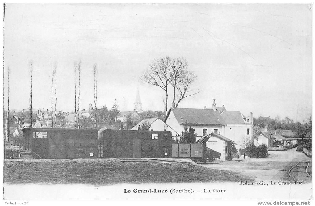 72- LE GRAND-LUCE- LA GARE - Le Grand Luce