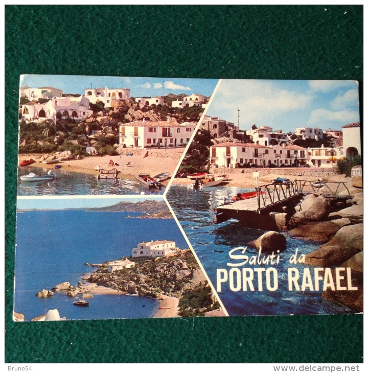 Cartolina Saluti Da Porto Rafael Viaggiata 1987 - Olbia