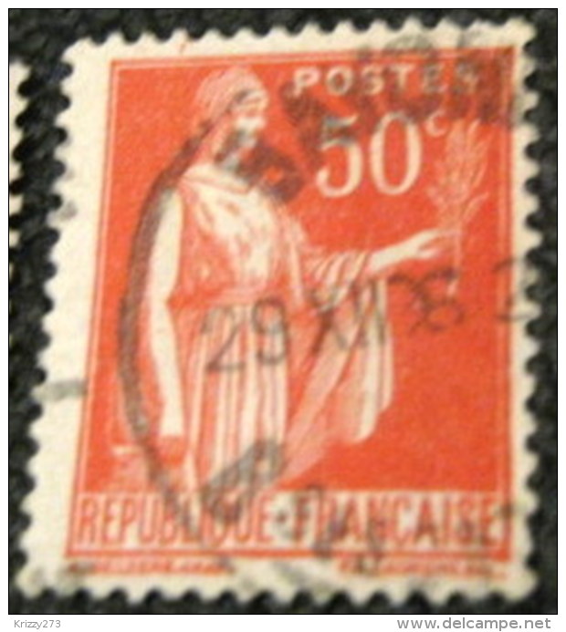 France 1932 Peace 50c - Used - Oblitérés