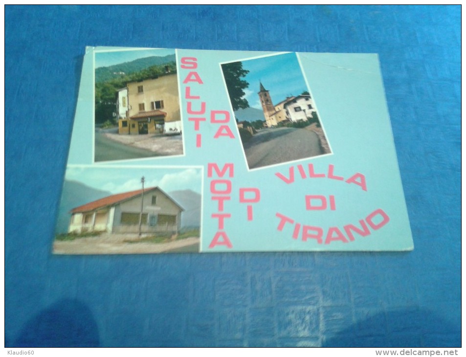 Motta Di Villa Di Tirano (so) - Saluti Vedutine Vg Colori Fg - Sondrio