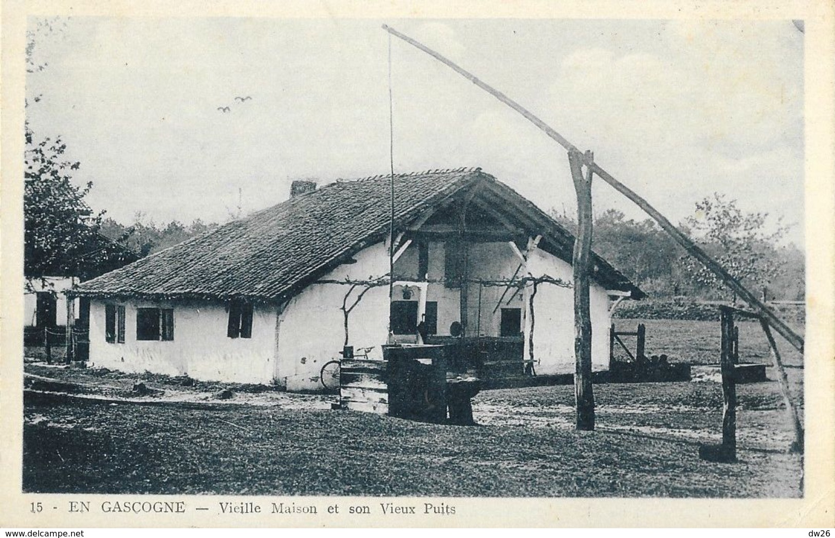 En Gascogne - Vieille Maison Et Son Vieux Puits - Edition E. Vignes - Fattorie