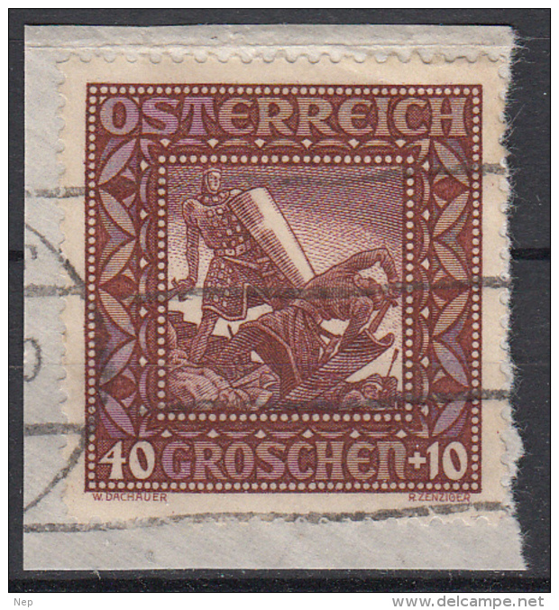 OOSTENRIJK - Michel - 1926 - Nr 493 Type I - Gest/Obl/Us - Usati