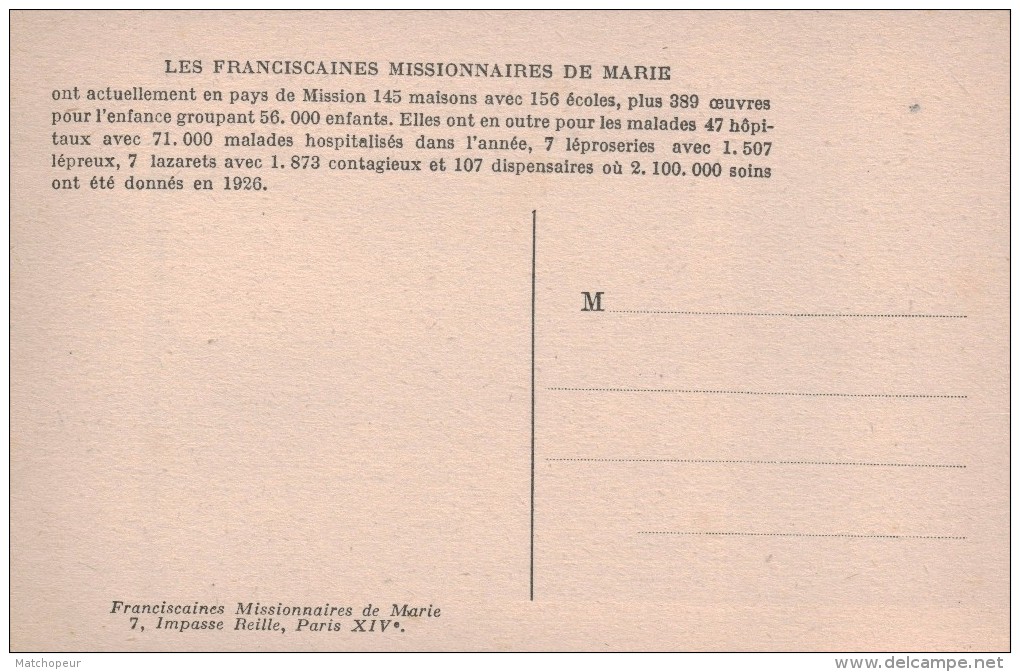 BIRMANIE - LES FRANCISCAINES MISSIONNAIRES DE MARIE EN MISSION - MANDALAY - LES LEPREUX DE LA LEPROSERIE ST JEAN - Autres & Non Classés