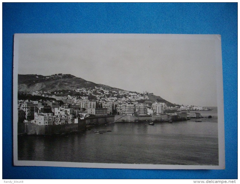 ALGER  -  Vue Générale Sur BAB EL OUED Et N D D'Afrique  -  ALGERIE - Alger