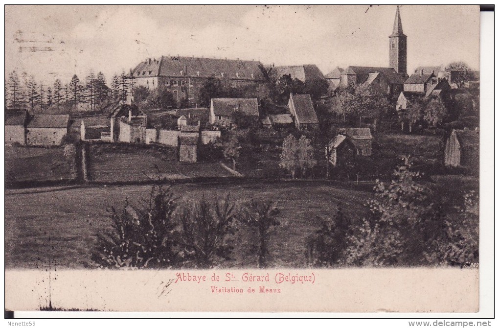 SAINT GERARD -- Abbaye -- Visitation De Meaux 1906 - Mettet